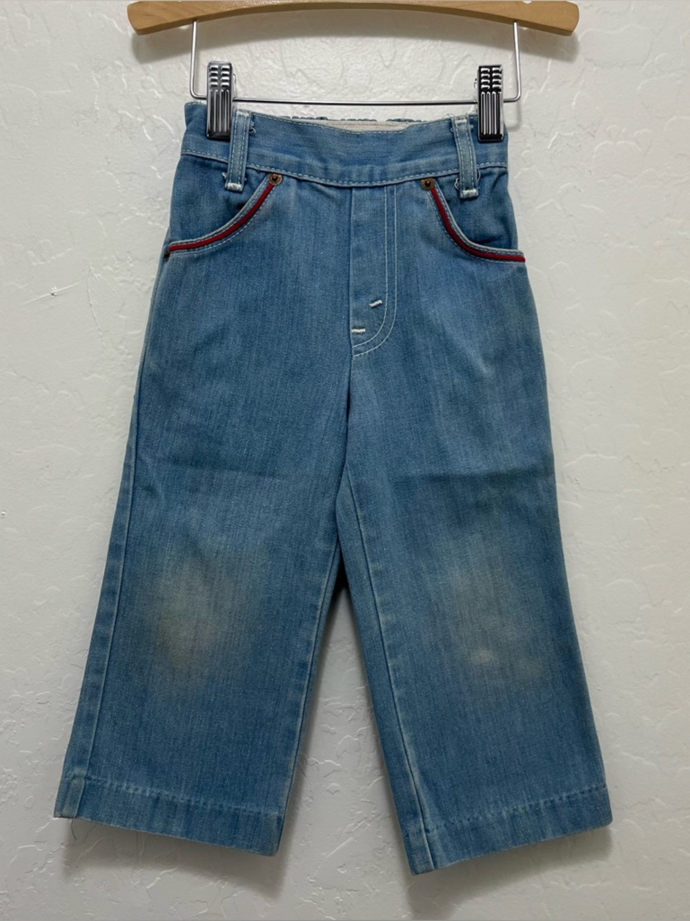 Vintage Levi's 512 Toddler 3T Jeans Light Wash Denim Parachute 80s/90s